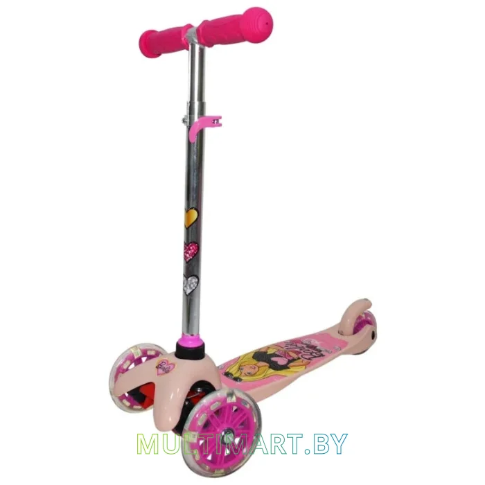 Самокат 1TOY Barbie (Т11410Н)